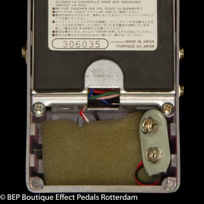 Ibanez AD-9 Analog Delay 1983 Japan s/n 306035 , MN3205 chip and JRC4558D op amp image 10
