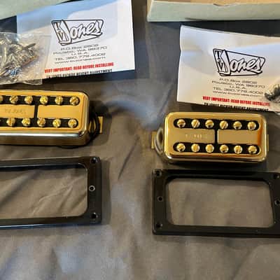 TV Jones TV Classic English Mount Pickup Set in Gold. With pickup rings (#1) image 3
