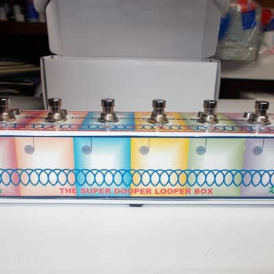 Rudley-THE SUPER DOOPER LOOPER BOX - 6 Channel Passive Looper Switcher Box - Fixed Order - S/N 5. image 2
