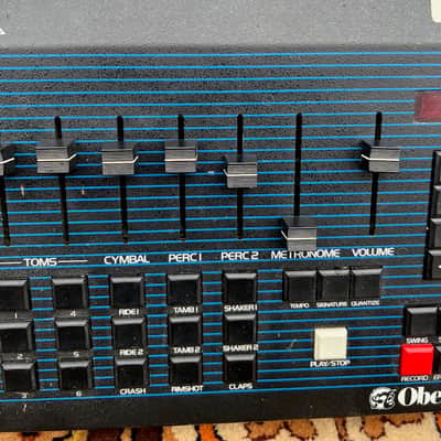 Vintage 1980s Oberheim DMX Digital Drum Machine w/ Manual & Cards *One Owner* image 10