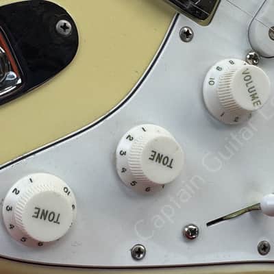 1974 Fender - Stratocaster Hardtail - Olympic White - ID 6020 image 9