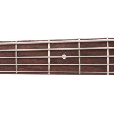 2000 Fodera Imperial Beezelite Buckeye Burl 5-String Bass Guitar Lefty #50662 image 7