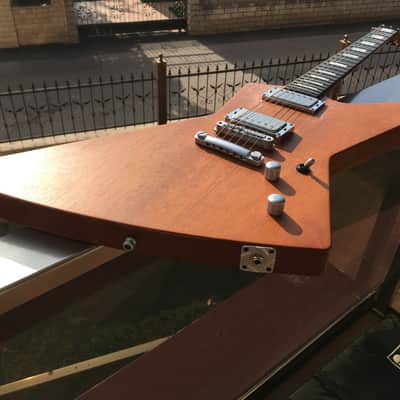 ESP Mx-250 Custom Order Block Inlays Explorer with EMG HET SET Mx250 image 6