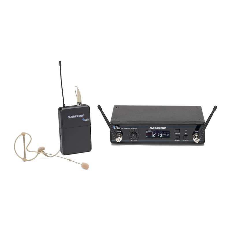 Samson Concert 99 Wireless Headworn System with SE10 Earset Mic (CB99/CR99, K Band) image 1