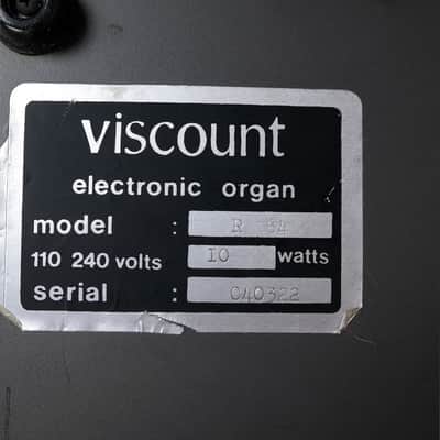 VISCOUNT R64 PCM Vintage Italian Drum Machine image 12