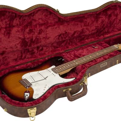 Fender Stratocaster/Telecaster Poodle Case Brown image 4