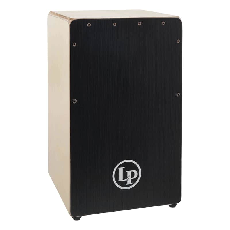 Latin Percussion LP1491BS Birch Woodshop Cajon - Black Stripe image 1