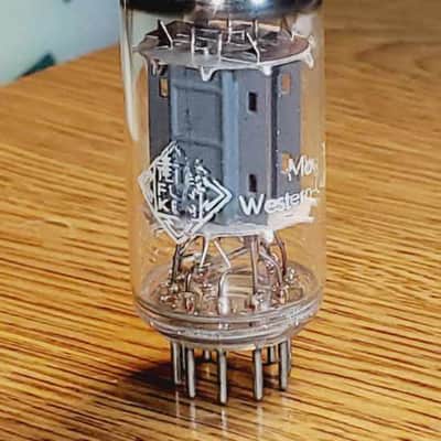 12AX7/ECC83 Telefunken Ribbed Plate MaxiPreamp2/TV7 tested (1) tube lot image 1