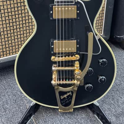 2005 Gibson Custom Shop LPB-7 Les Paul Custom 57 Reissue - Ebony image 1