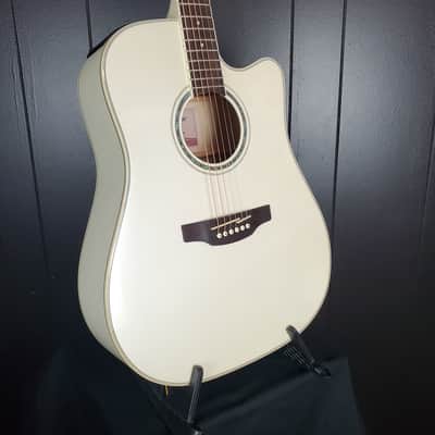 Takamine GD-37CE PW Acoustic Electric with Gig Bag, Pearl White, 057 image 2
