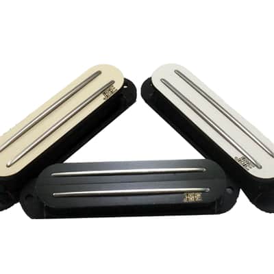 Joe Barden Engineering (JBE Pickups) S-Deluxe Bridge, White image 2