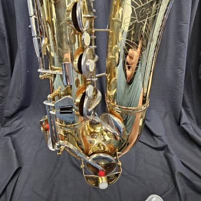 Caravelle Bb Tenor Sax - Lacquered Brass w/ case image 8