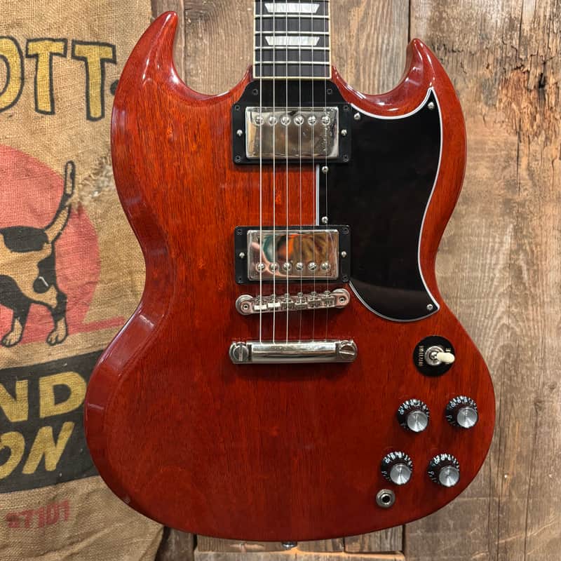 Gibson SG Standard '61 with Stoptail 2021 - Vintage Cherry image 1