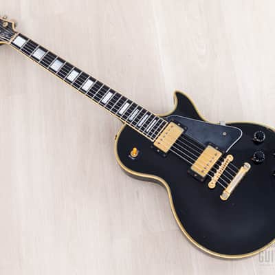 1992 Gibson Pre-Historic ‘57 Les Paul Custom Black Beauty LPB7 w/ '57 Classic PAFs & Case image 13