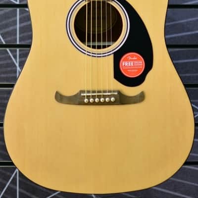 Fender FA-125 Dreadnought Natural Acoustic Guitar & Case image 6