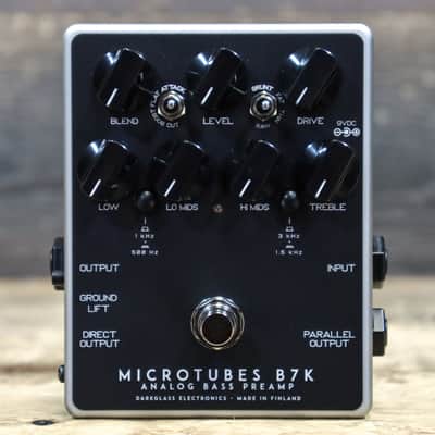Darkglass Electronics Mucrotubes B7K v2 Analog Bass Preamp Effect Pedal image 1