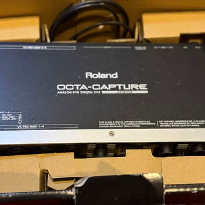 Roland UA-1010 Octa-Capture Hi-Speed USB Audio Interface 2010s - Black image 1