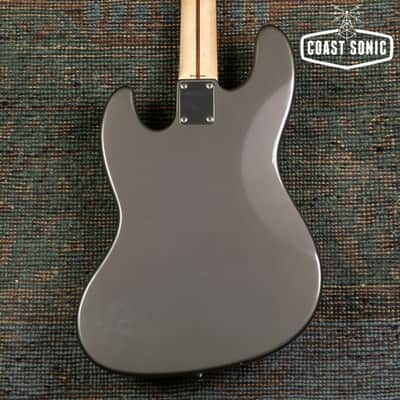 2010 Fender Aerodyne Jazz Bass PJ Made in Japan - Dolphin Grey w/ Matching Headstock image 3
