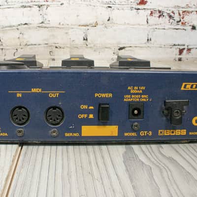 BOSS GT-3 Multi Effects pedalboard with PSU USED image 4