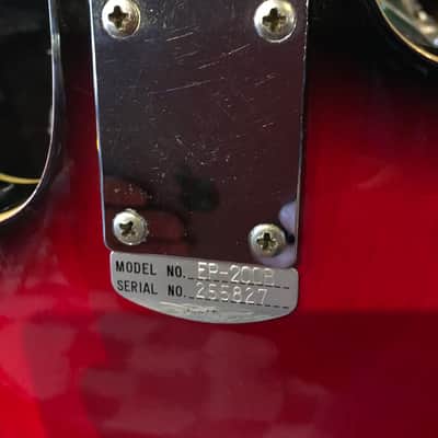 RARE 60s Teisco EP-200B Hollowbody Short Scale Bass image 13