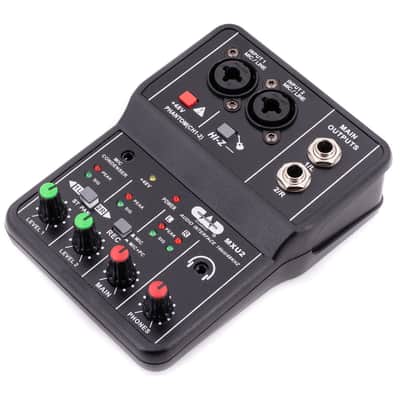 CAD 2 Channel Mixer with Phantom Power image 2