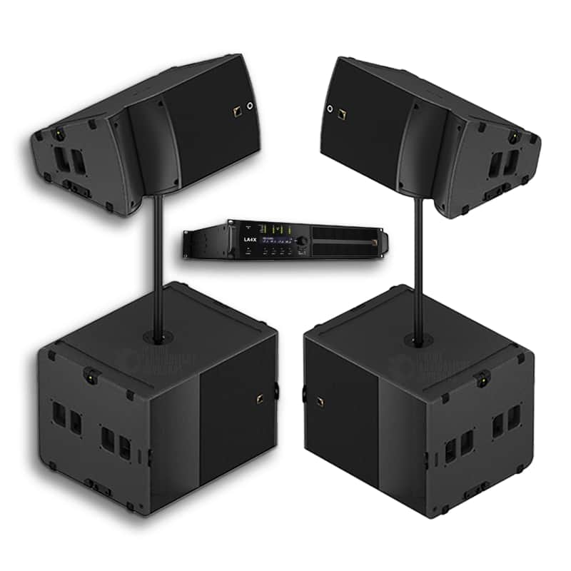 L‘acoustics (2x) A15 Wide + (2x) KS21 + (1x) LA4X image 1