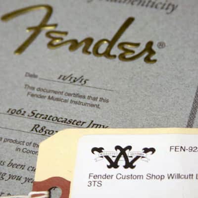 Fender Custom Shop 62 Handwound Stratocaster Pickups, Relic, RARE image 6