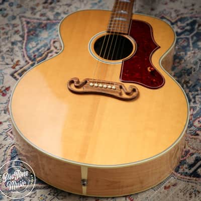 2012 Gibson SJ-200 Studio Super Jumbo Acoustic Guitar Natural image 11