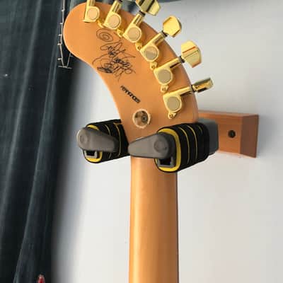 ☣️Mini Hide☣️ Fernandes YELLOW HEART ZO-3 X JAPAN custom hide with Spread Beaver MG。 Burny 松本秀人Jr HE image 14