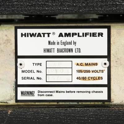 1982 HIWATT Custom 50 - DR504 image 13