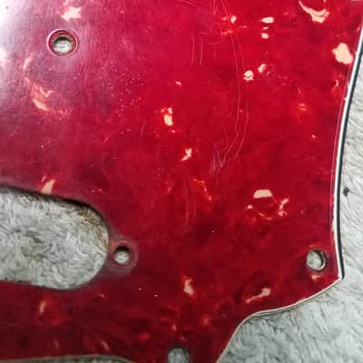 Fender Mustang or Duosonic pickguard, TORTOISE shell! 1965 image 4