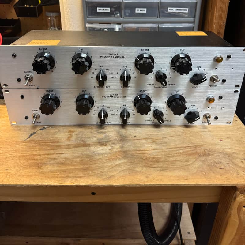 2022 Klark Teknik EQP-KT Program Equalizer Silver
