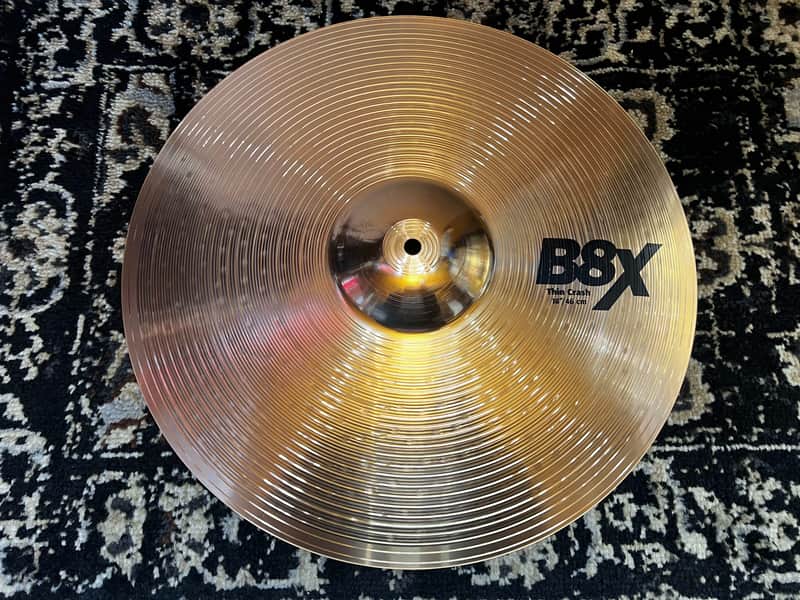 Sabian 18" B8X Thin Crash Cymbal - Brilliant image 1