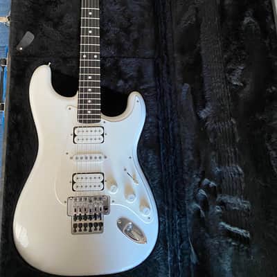 ESP Dave Murray Custom Strat 1988 - White image 2