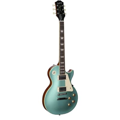 Epiphone Inspired by Gibson Les Paul Standard '50s Electric Guitar (with Gig Bag), Inverness Green image 7