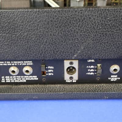 Carvin X-100 Tube Guitar Amp Head w/ FS-36 Footswitch image 14