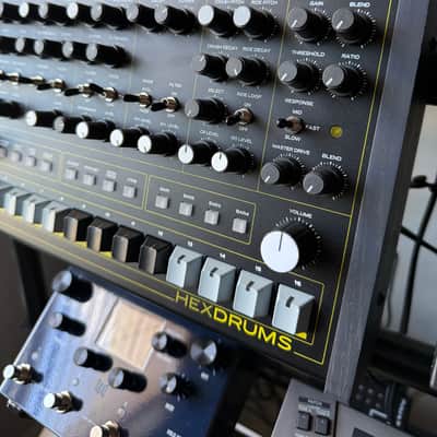 Erica Synths HexDrums 10-Voice Desktop Drum Machine 2026 - Present - Black image 2