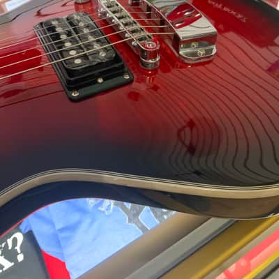 Hagstrom Ultra Swede Elec Guitar -Burgundy Burst image 8