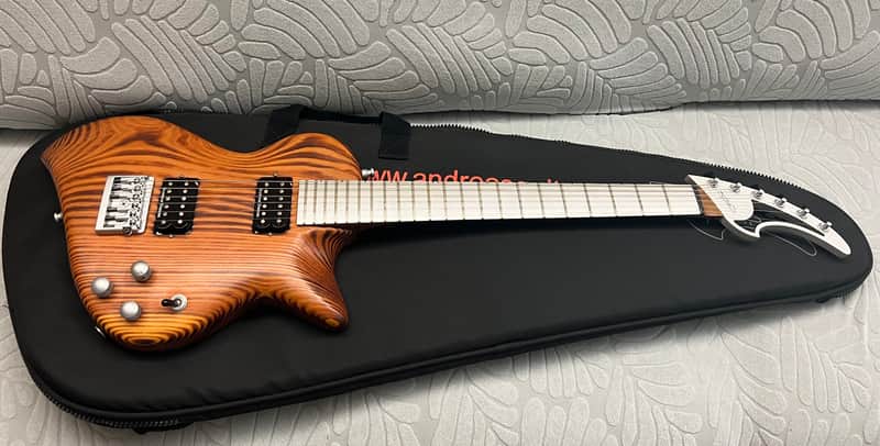 Andreas Guitars Fierce Shark with video and audio of actual guitar