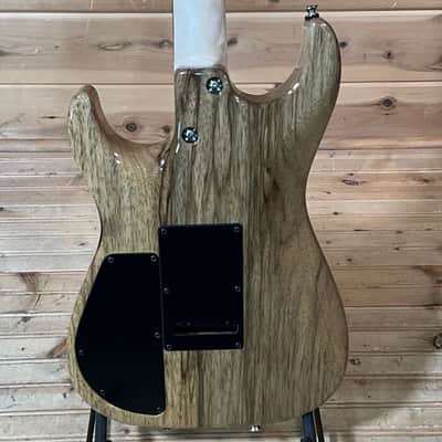 Tom Anderson Guitarworks Drop Top Electric Guitar - Cajun Key Lime / Teal / Black Edge Burst with Binding / Natural Back image 4