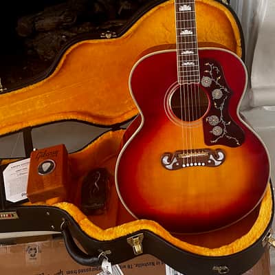 Gibson Jimmy Page Signed '64 SJ 200 Collectors Edition 2024 - Murphy Lab light aging Cherry Tea image 1