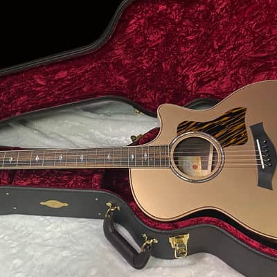 NEW! Taylor Next Generation 814ce Special Edition Acoustic-electric Guitar - Casablanca Beige Metallic - 4.6lbs - Authorized Dealer - G07756 image 14