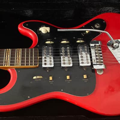 Hofner 176 Galaxie Deluxe + Hardcase 1965 - Red image 16