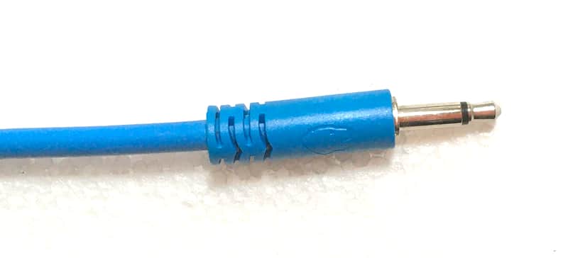 Eurorack Patch Cables Blue 150cm image 1