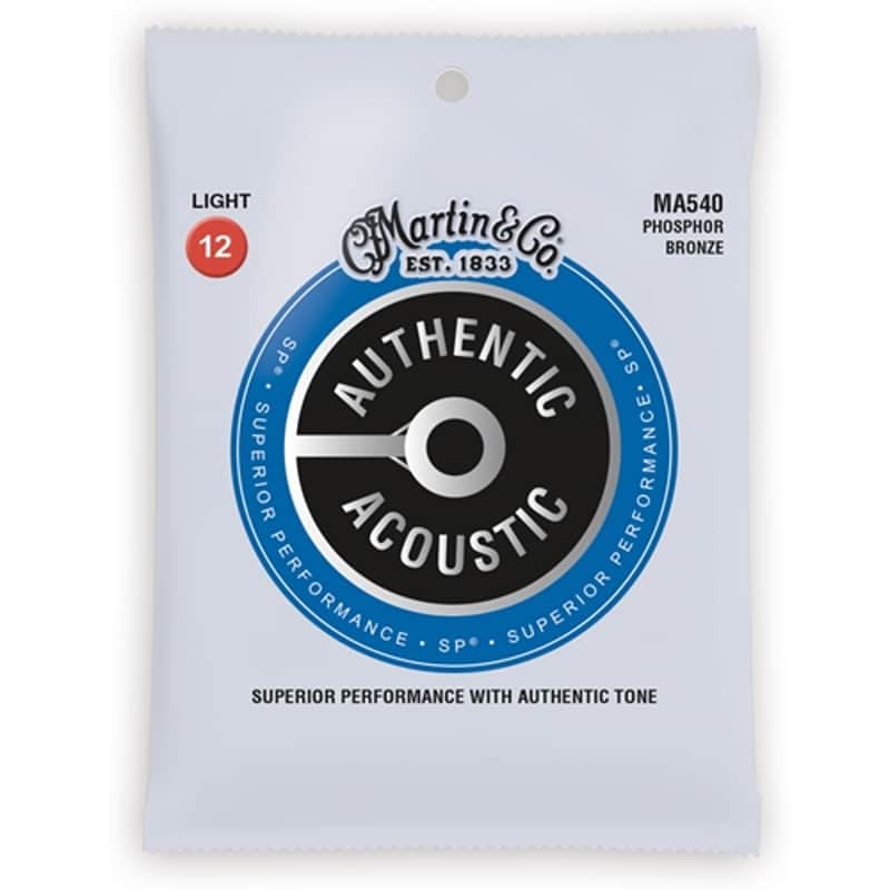Martin MA540 Acoustic Phospher Bronze Guitar Strings .12-.054 image 1