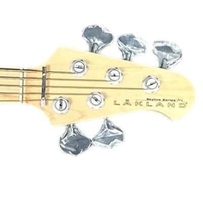 Lakland Skyline 55-02 Deluxe, Trans Blue w/ Maple *On Order, ETA Sept. 2026 image 8