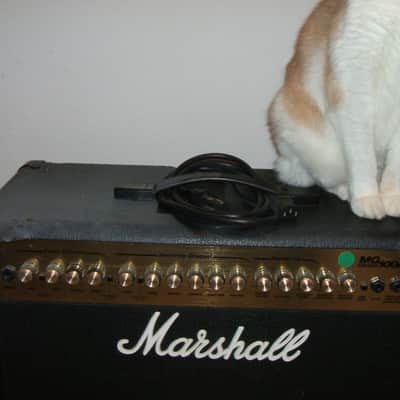 Marshall MG MG100DFX 2-Channel 100-Watt 1x12 Solid State Guitar Combo 2004 - 2008 - Black image 1