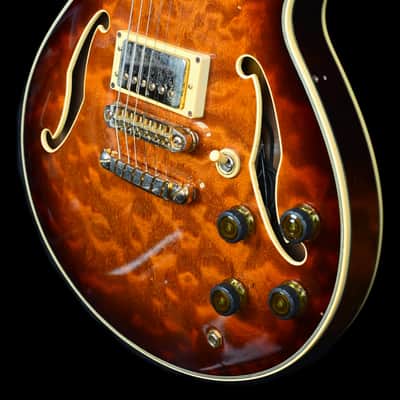 Ibanez AM200-AV Artstar from 1988 in Antique Violin with Case image 6