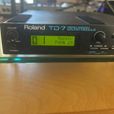 Roland TD-7 Drum Sound Module 1992 - 1999 - Black