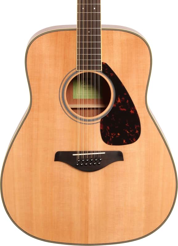 Yamaha FG820-12 12-String Dreadnought Acoustic Guitar, Solid Spruce Top image 1